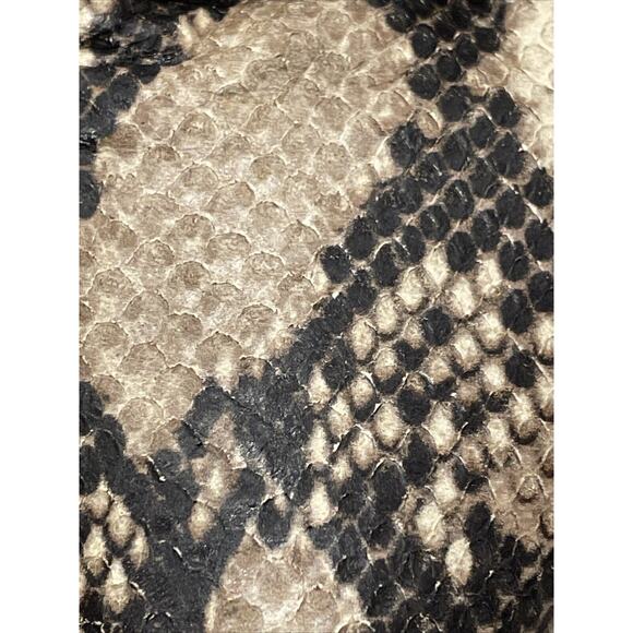 Ankle Boots Womens 9 Snake Print Comfort Statement Streetwear Casual - Picture 3 of 8